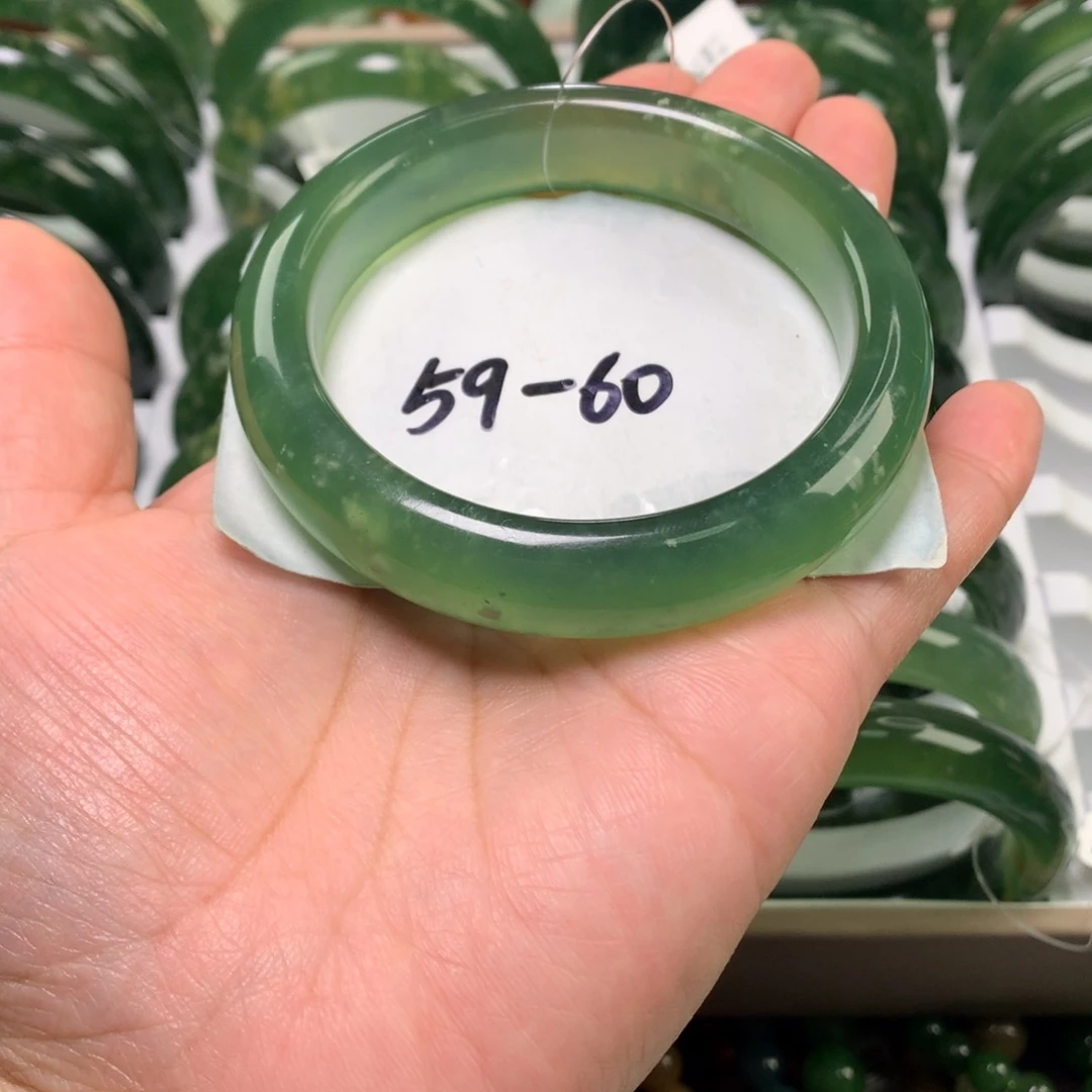 岫玉未镶嵌手镯手镯