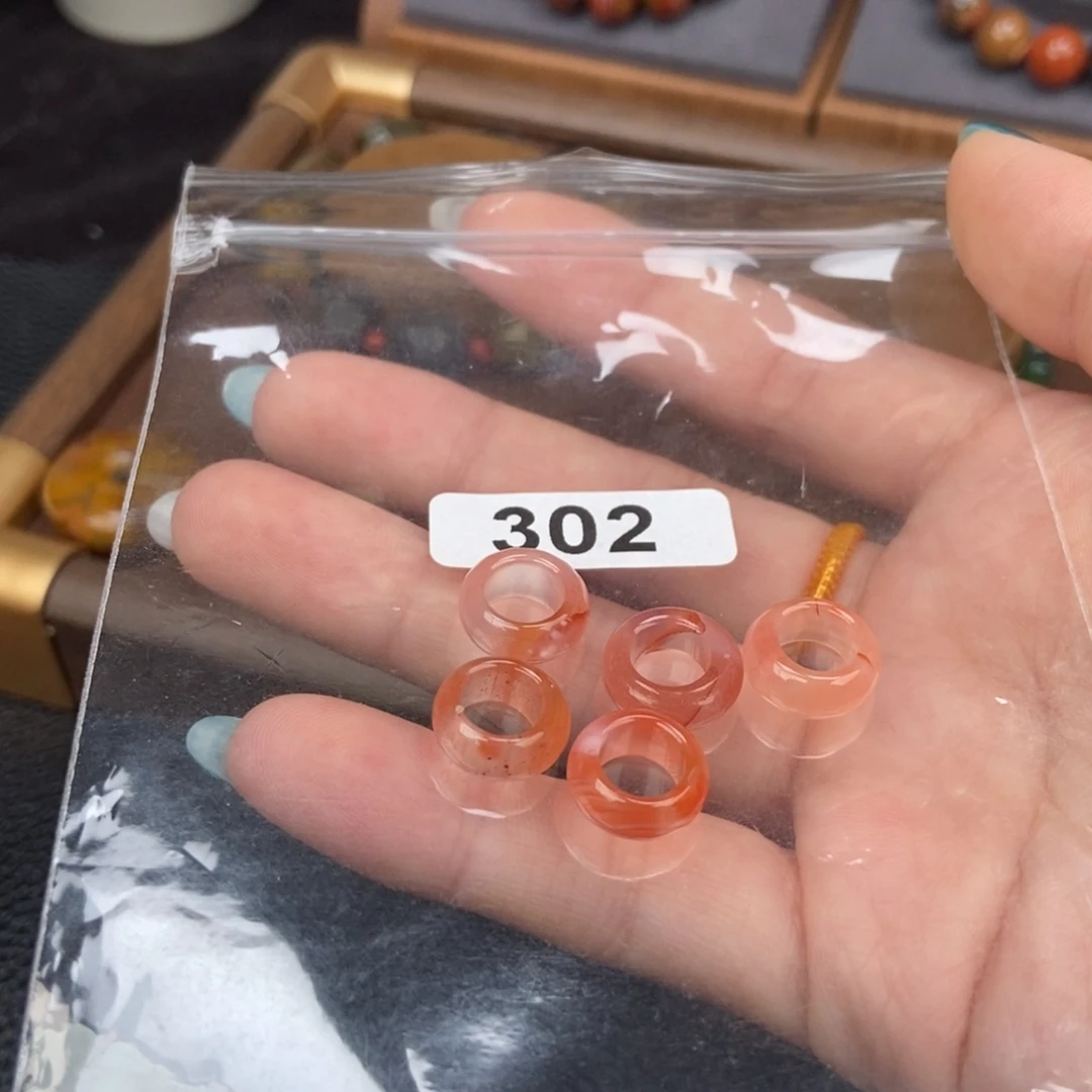 南红玛瑙未镶嵌手链卡7