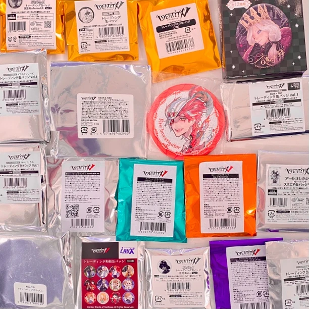 正版日谷子第五人格周边c104 赛博 万圣节亡灵节吧唧转盘