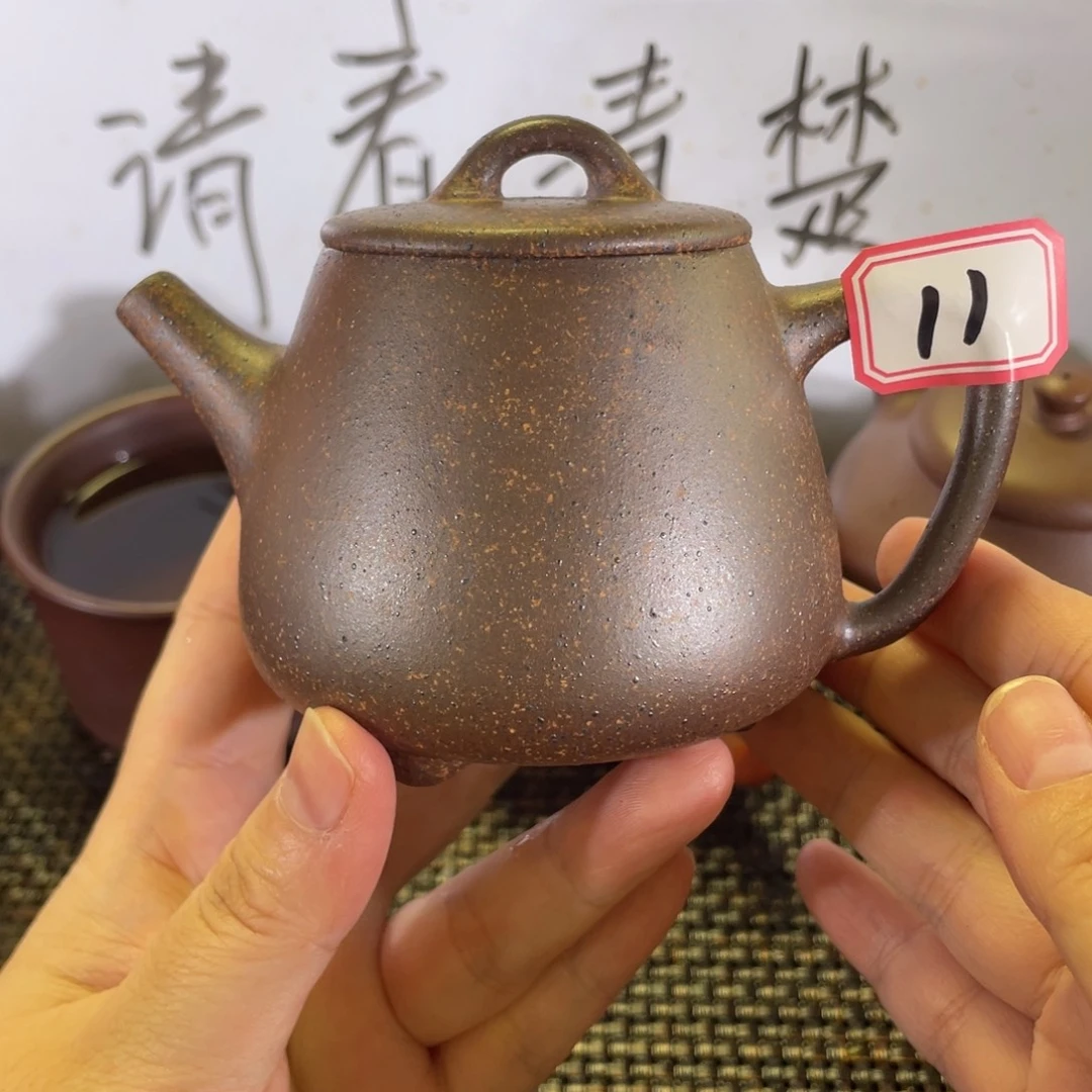 茶壶紫砂高石瓢微瑕