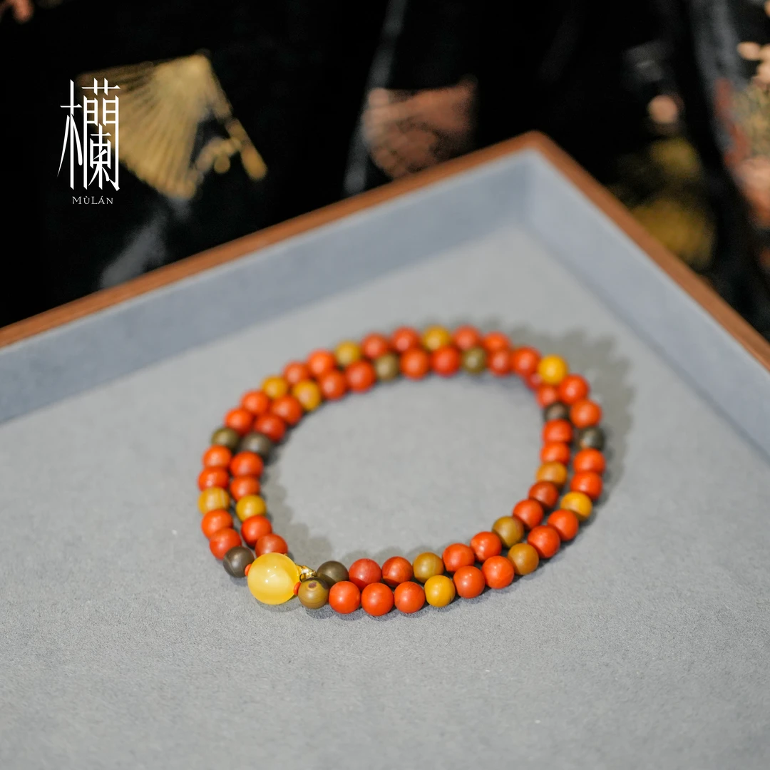 南红包浆项链-约7.5mm-LS7991021-多样性发一