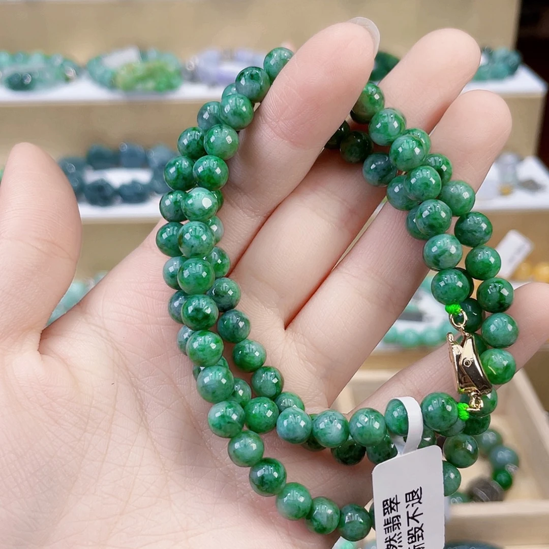 似***华未镶嵌手链翡翠手链