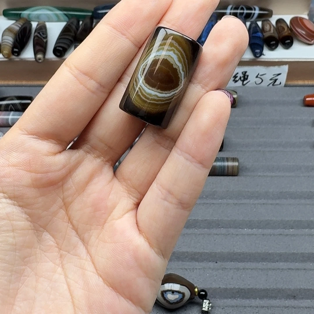 利***丸玛瑙/玉髓合金珠宝半成品