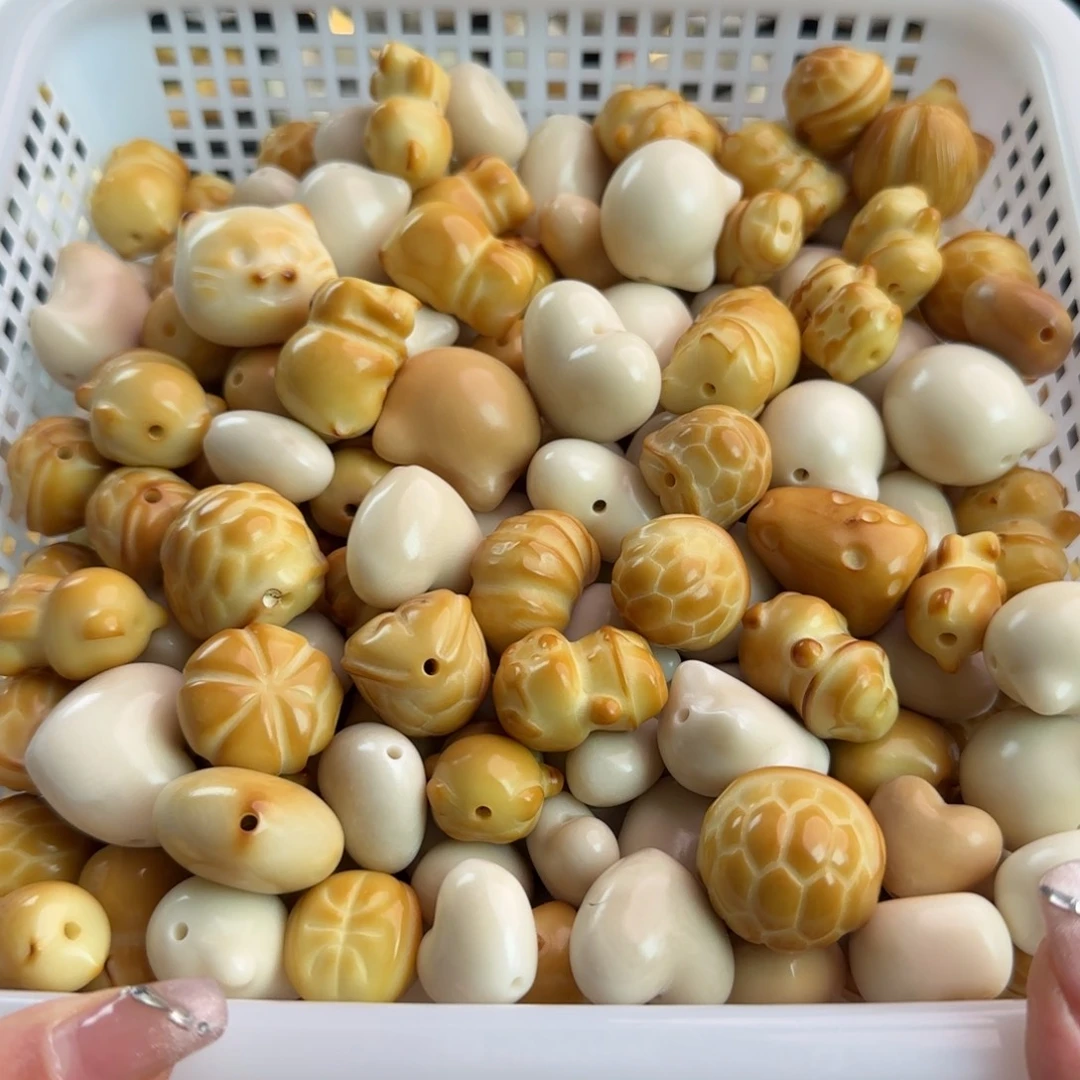 手串菩提根/象牙果微瑕牙果240颗批发不售后