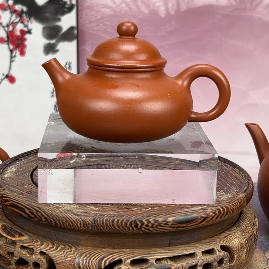 龙***属茶壶紫砂宜兴紫砂壶全手工制作