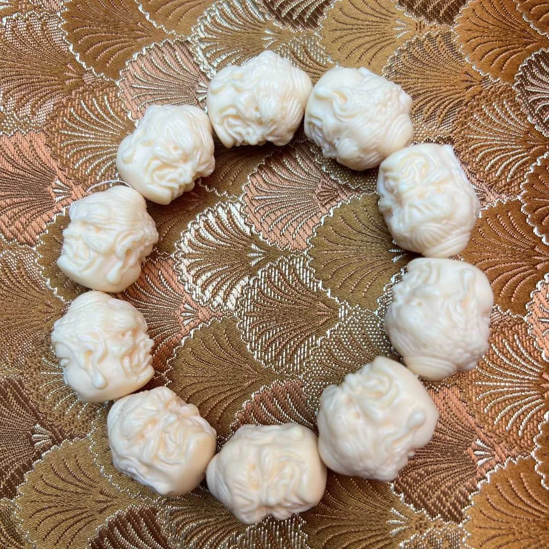 【 炎轩文趣斋】观音佛头手串