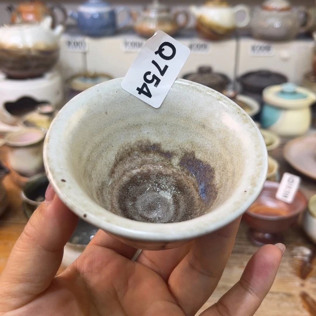 白泥茶杯陶瓷艺术