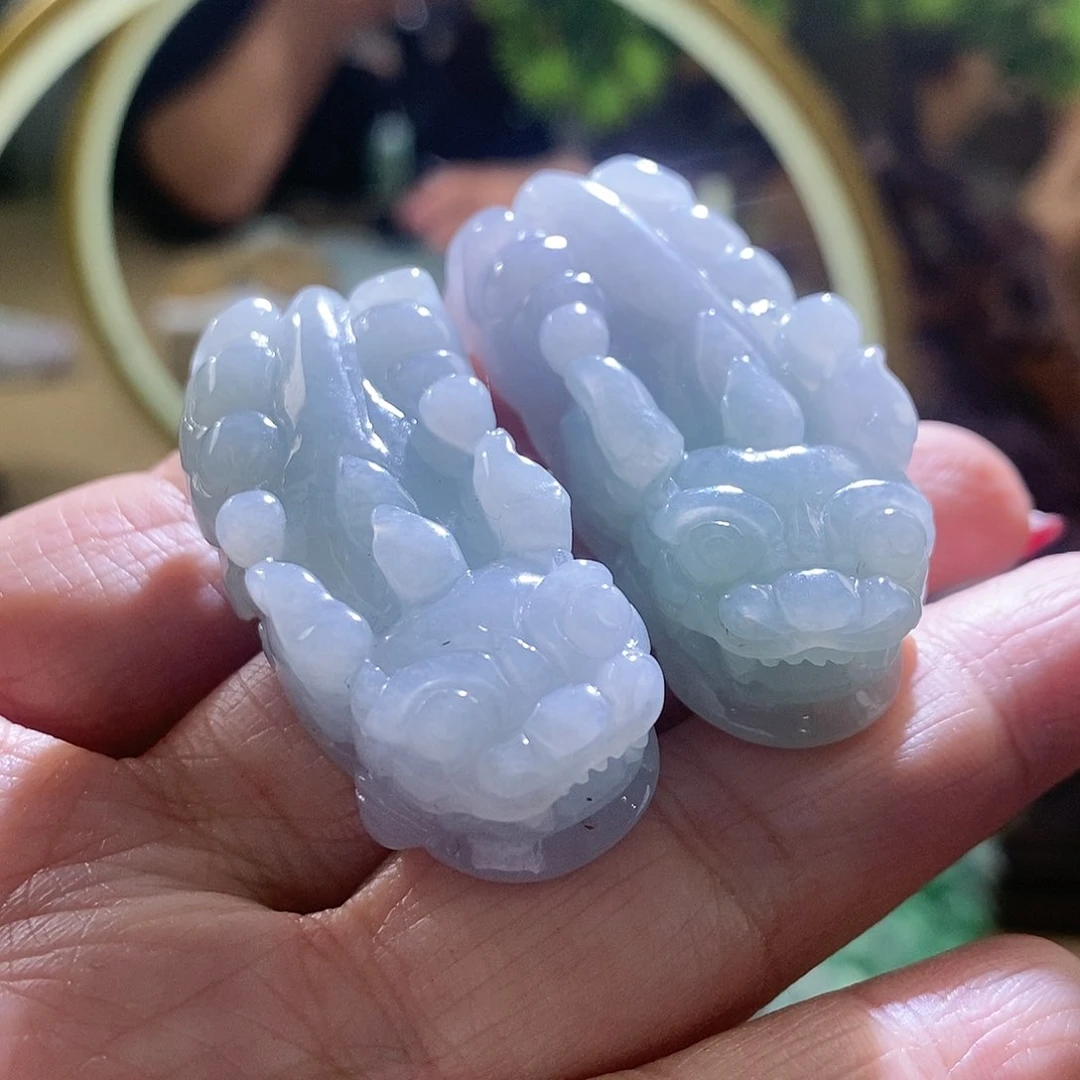 【闪购商品】翡翠颈饰未镶嵌貔貅