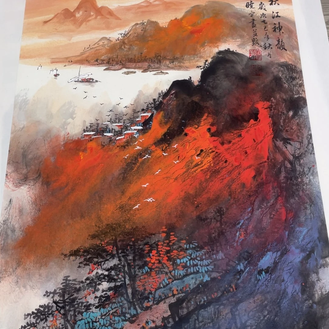 国画霍晓方老师作品欣赏