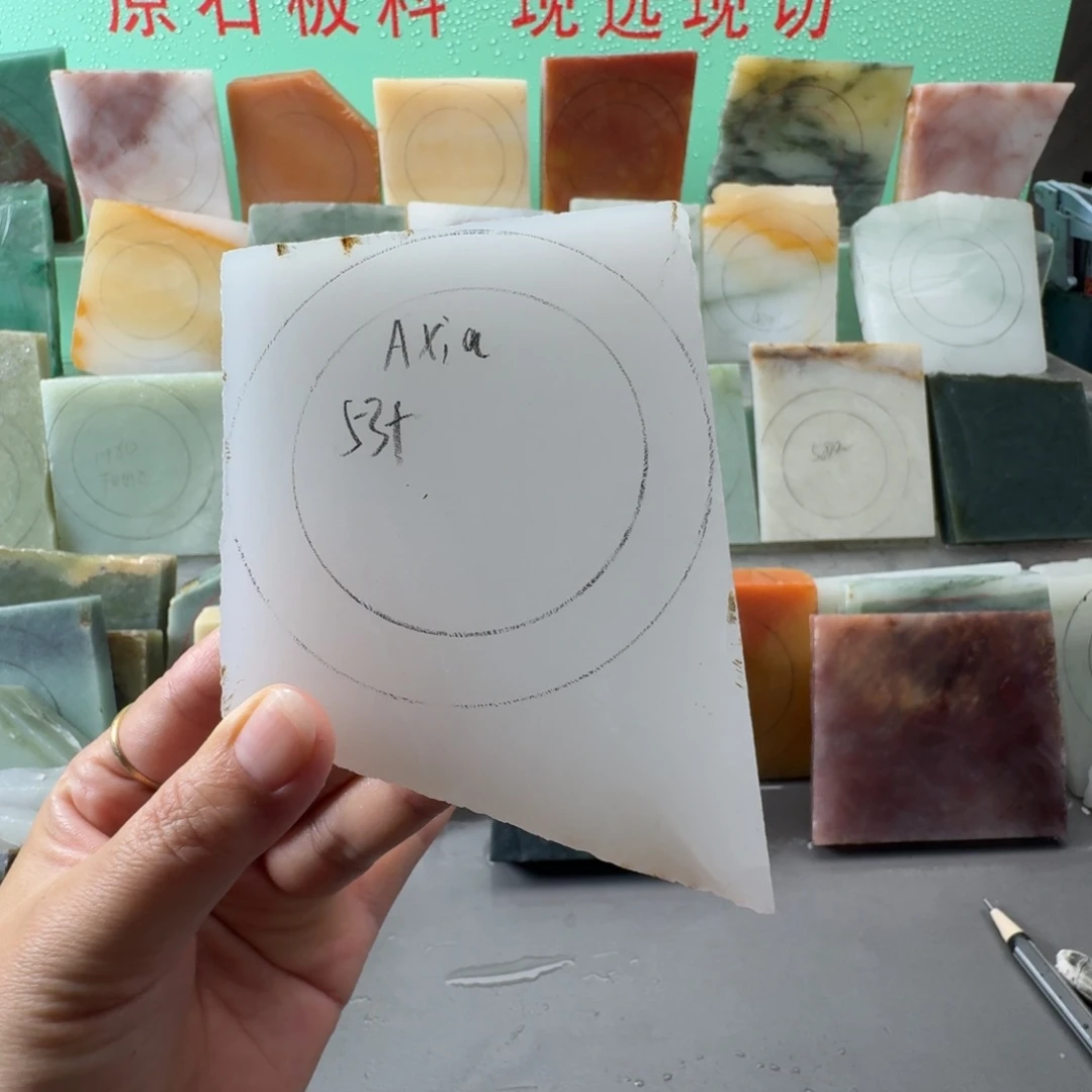A****未镶嵌手镯石英质玉（金丝玉）手镯定制