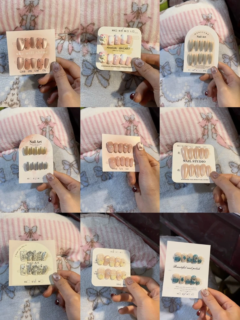 【直播链接】穿戴甲，孤品默认微瑕，NO退NO换，建议勿拍