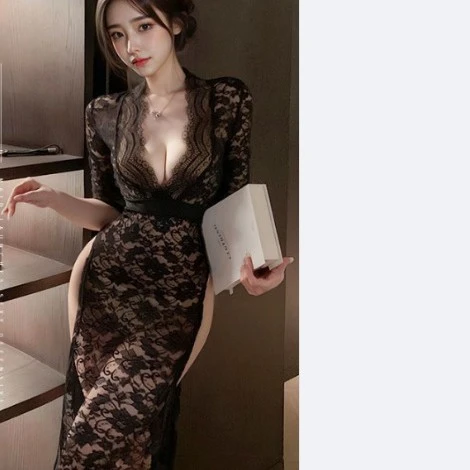 618女大学生战袍女神战袍性感约会战袍诱惑制服蕾丝火辣性感睡衣