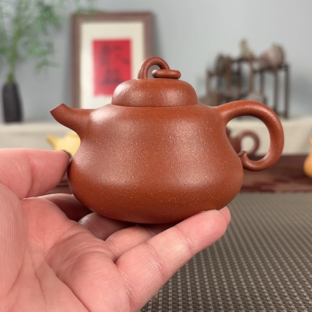紫砂茶壶黄龙山原矿紫砂壶