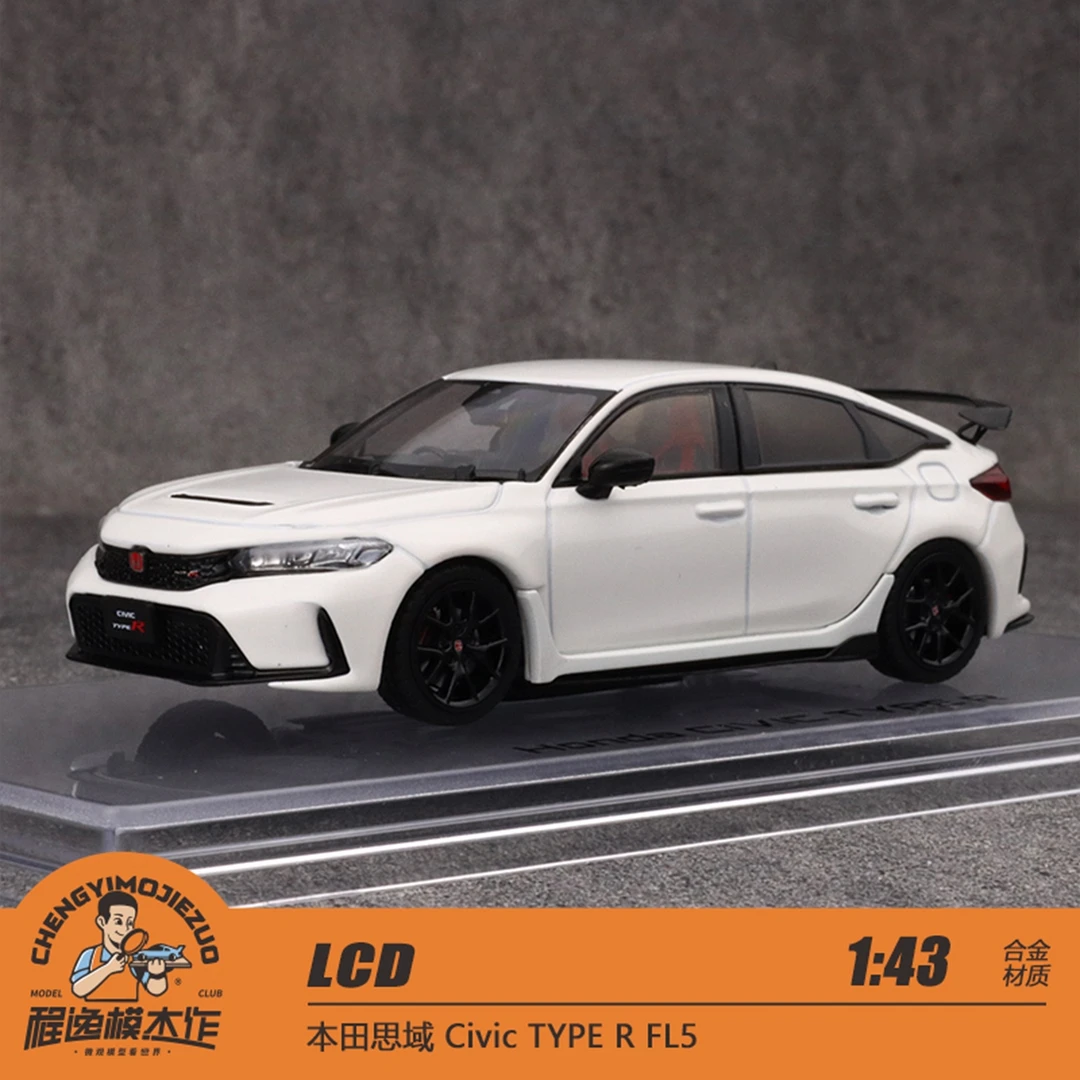 HobbyJapan *IG 1:43 本田思域 Civic TYPE R FL5 白色 合金车模