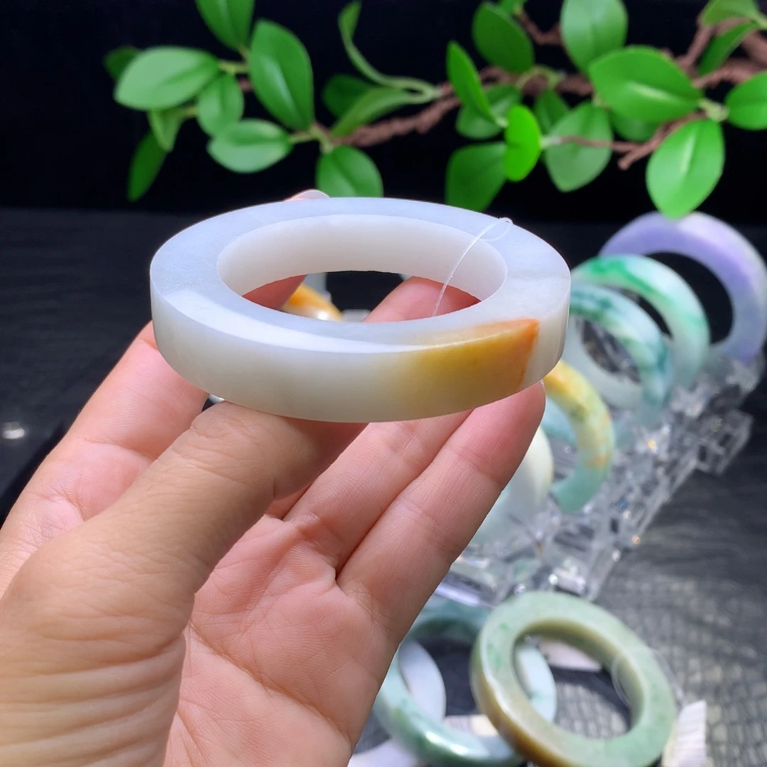 定制翡翠冰胶黄未镶嵌