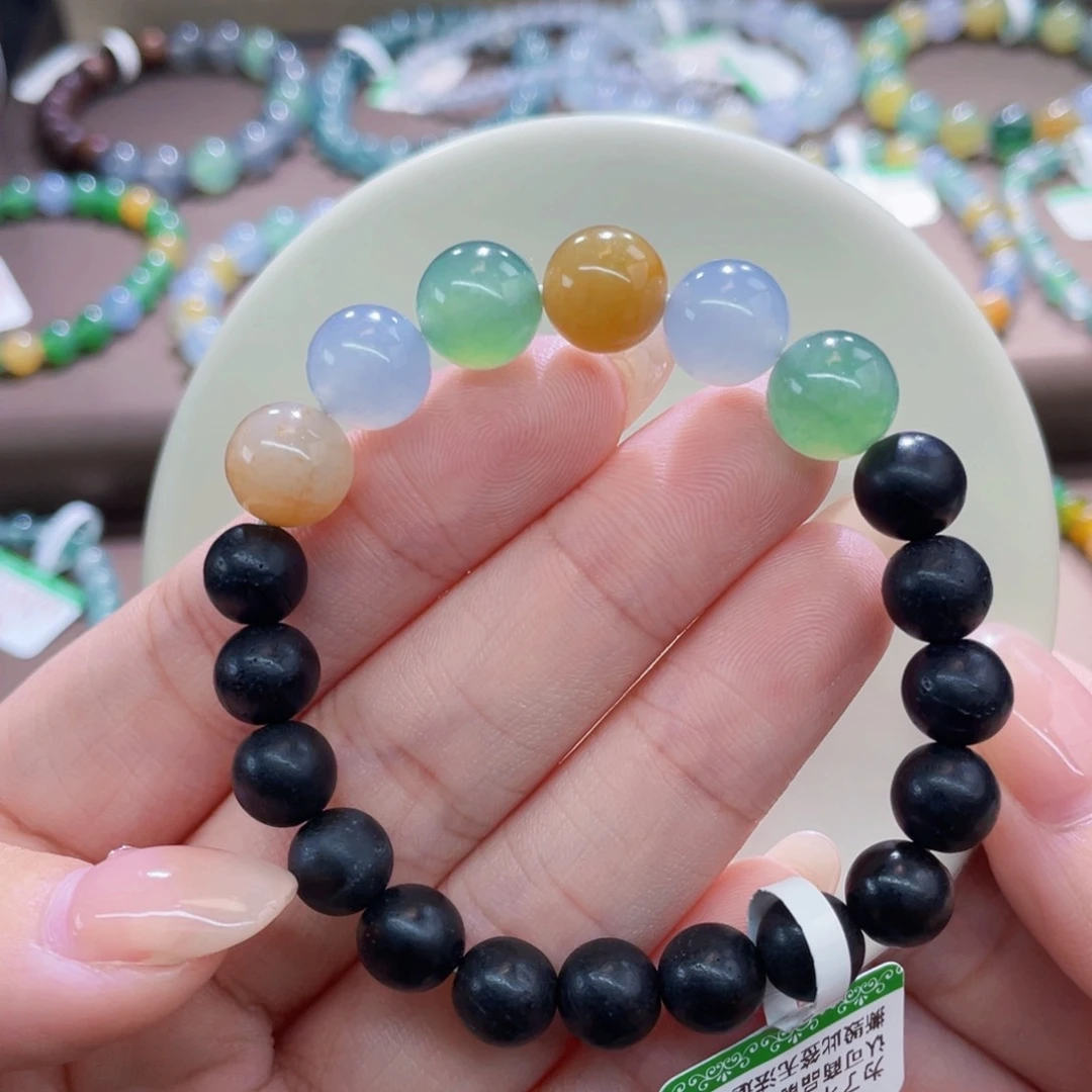 未镶嵌手链翡翠卡10