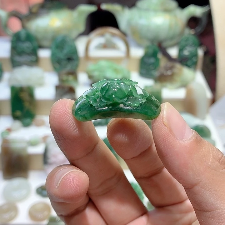 未镶嵌独山玉手链手牌花