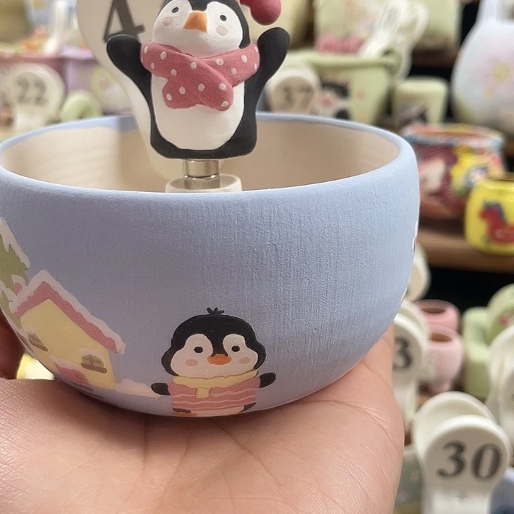 43…..手工手绘花盆