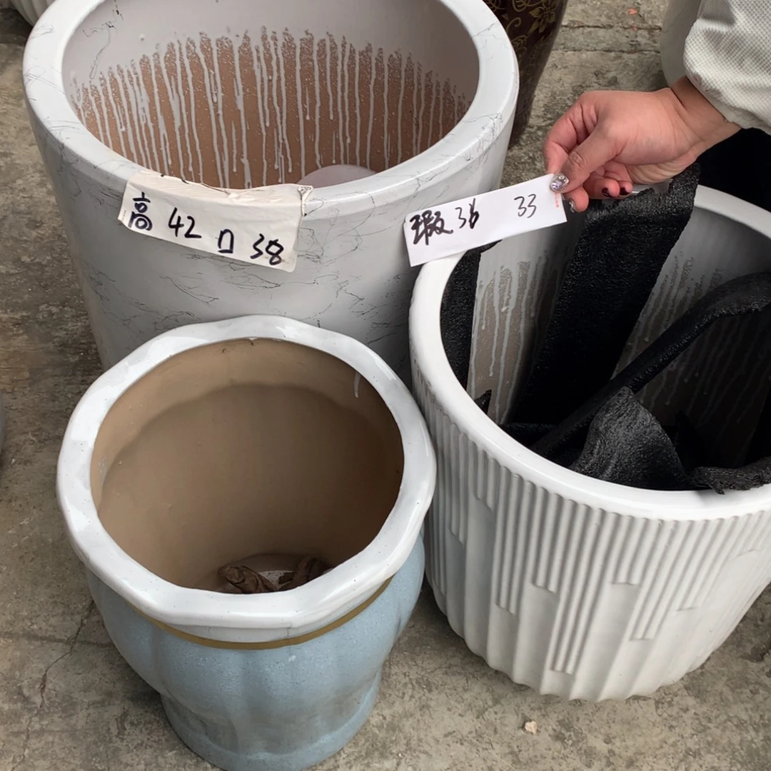 高温陶瓷花盆默认瑕疵