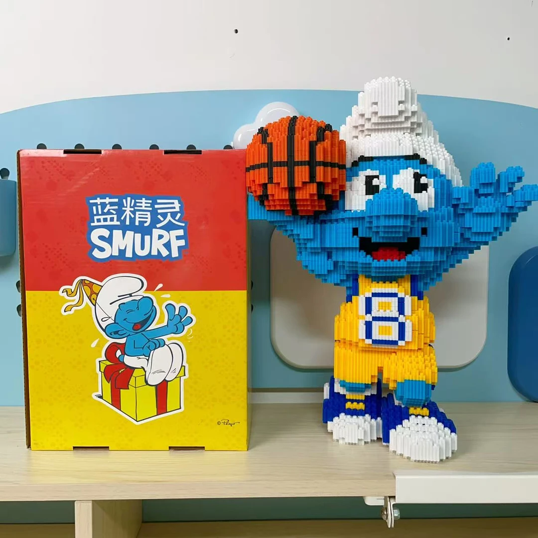 0047 蓝精灵潮玩玩具（款式随发）