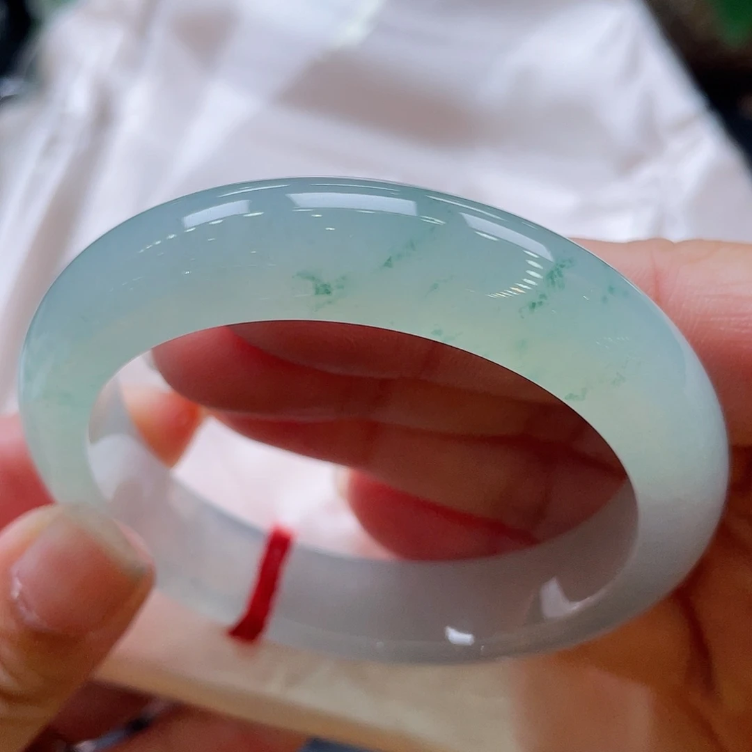 未镶嵌手镯翡翠50号正圈强推