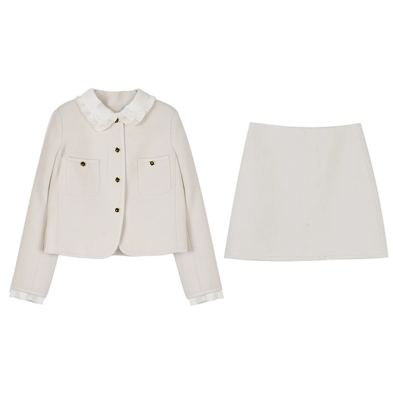 痞帅炸街风嘉伯莉miu_小香风套装女春秋高级感日常百搭休闲气质两