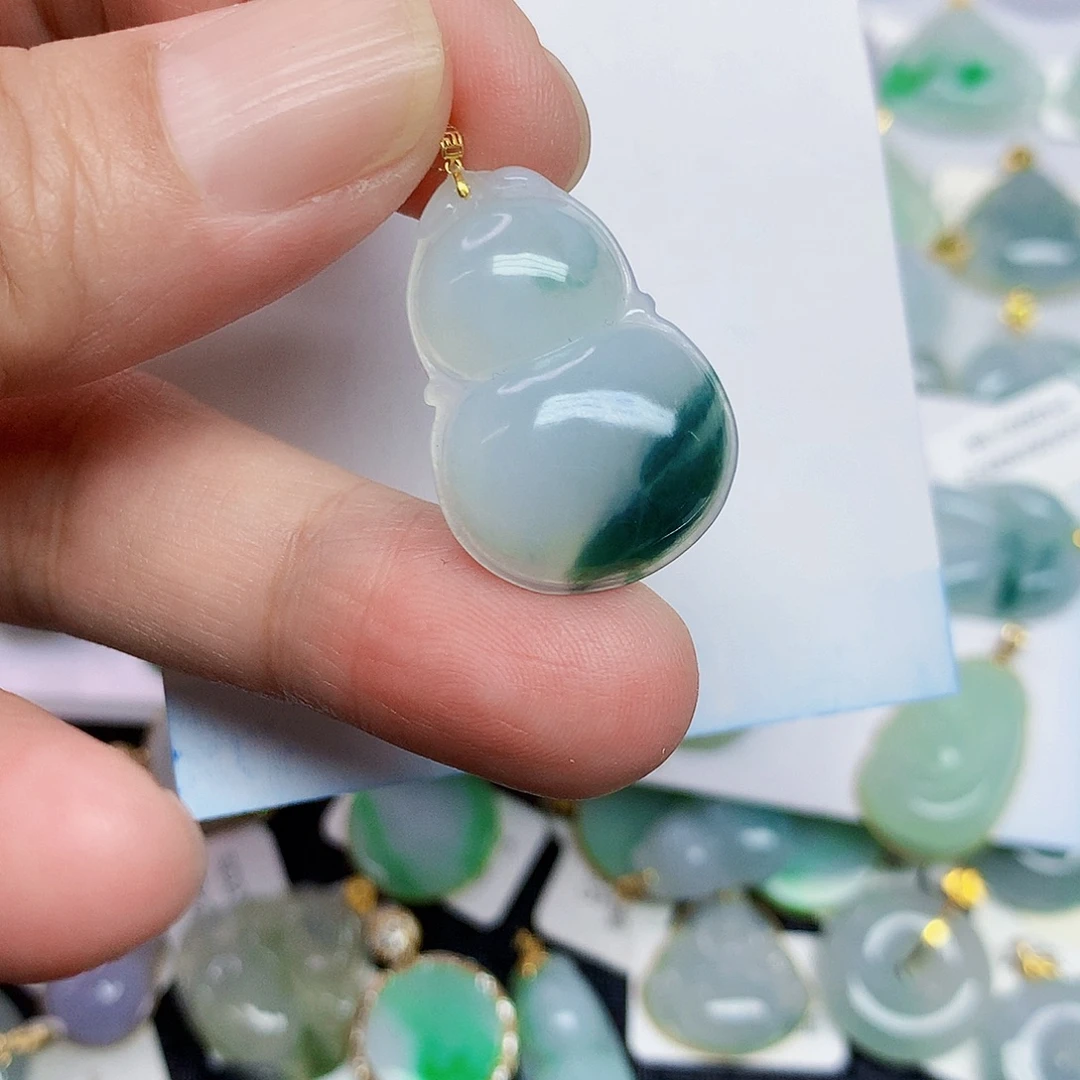 翡翠未镶嵌颈饰344677