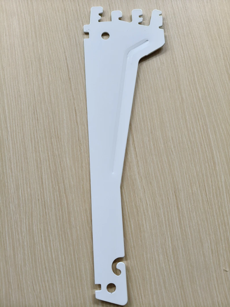 超市便利店货架层板托臂支架隔板配件白色灰色黑色烤漆支撑大全