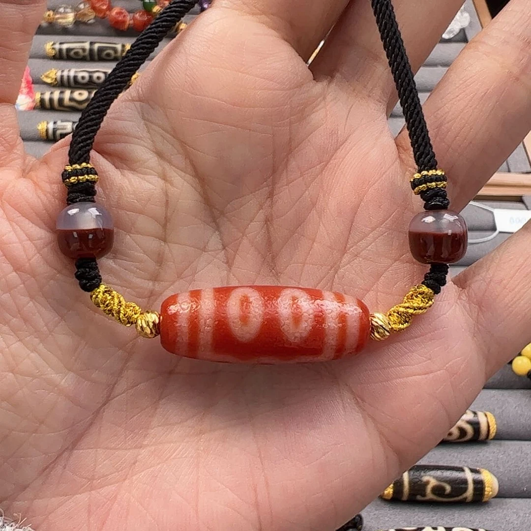 【闪购商品】玛瑙颈饰18K金镶嵌一个