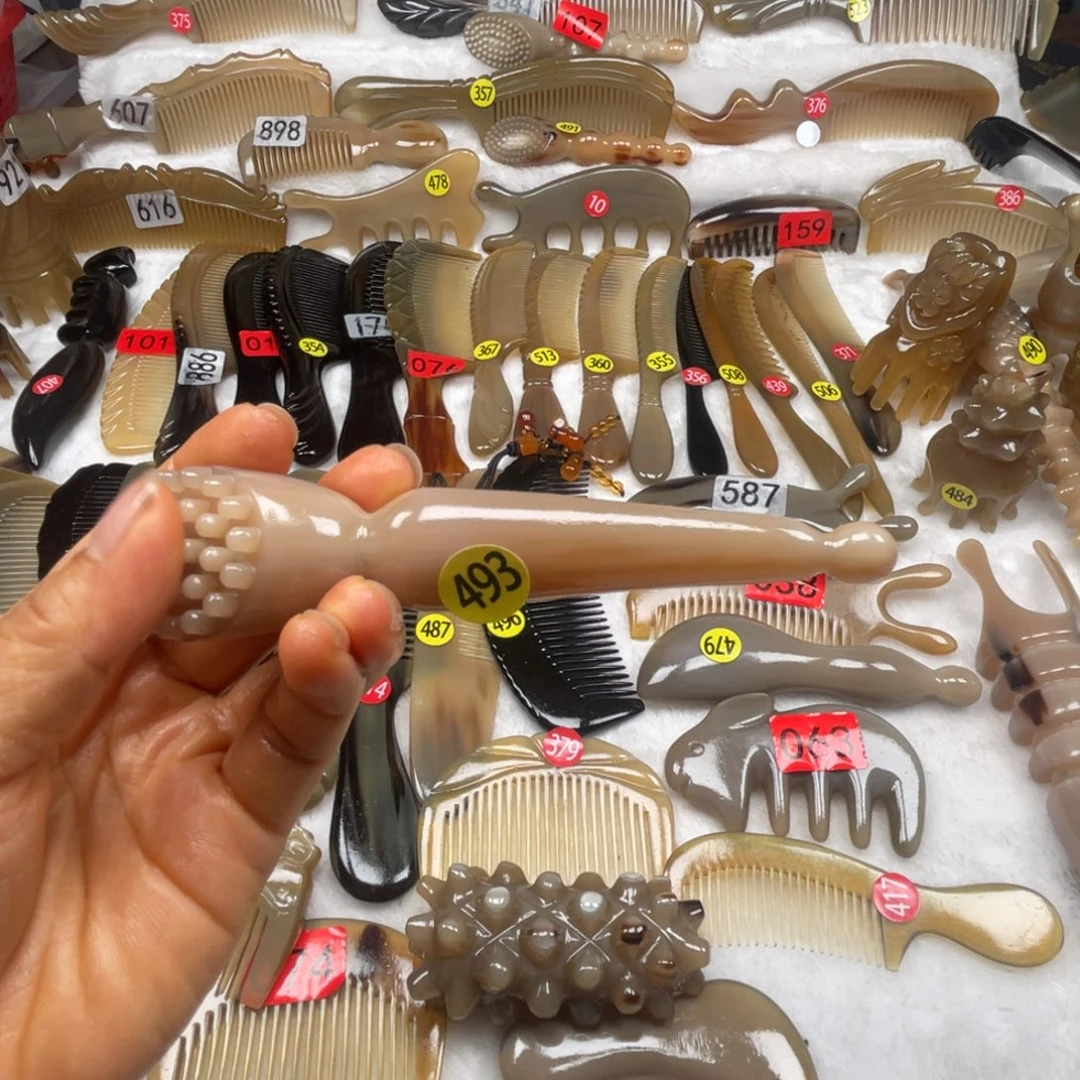 牛角梳福利款梳子