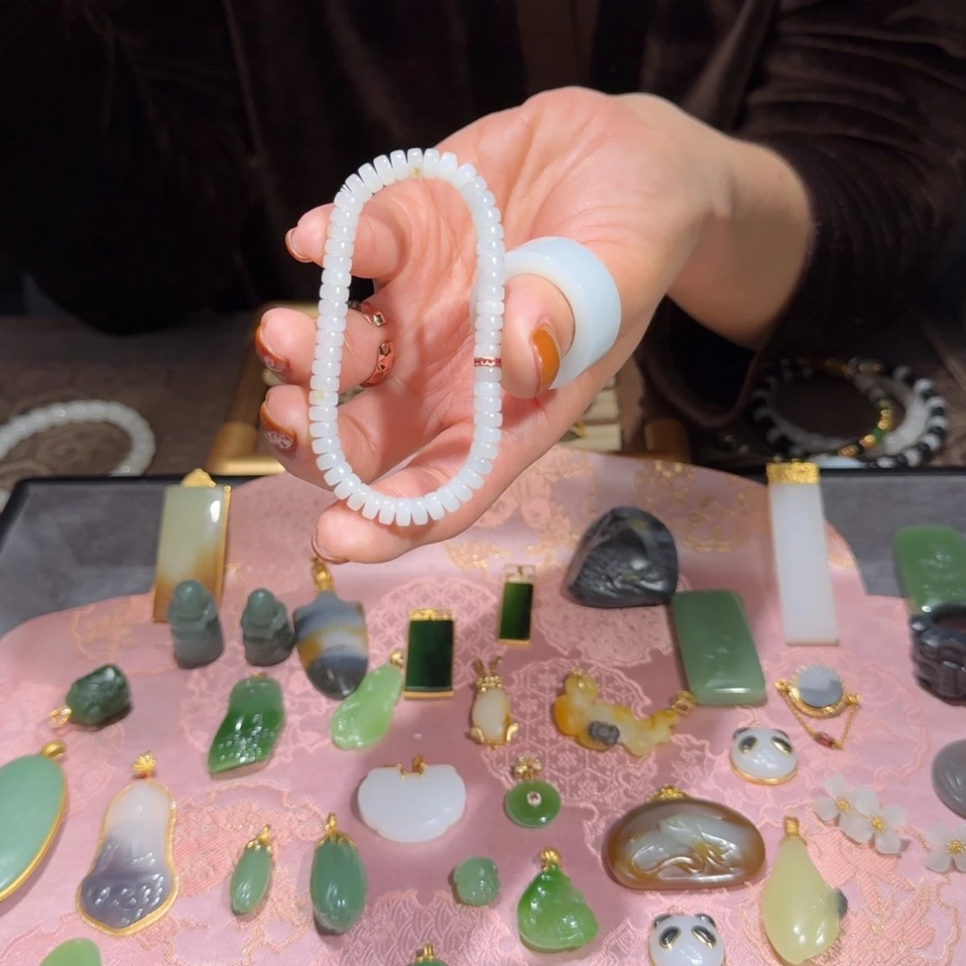 未镶嵌手串和田玉