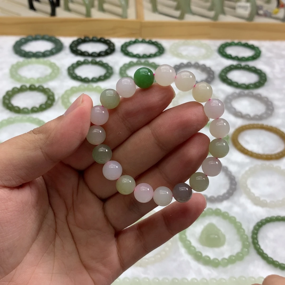 未镶嵌手链和田玉（多宝9.8）