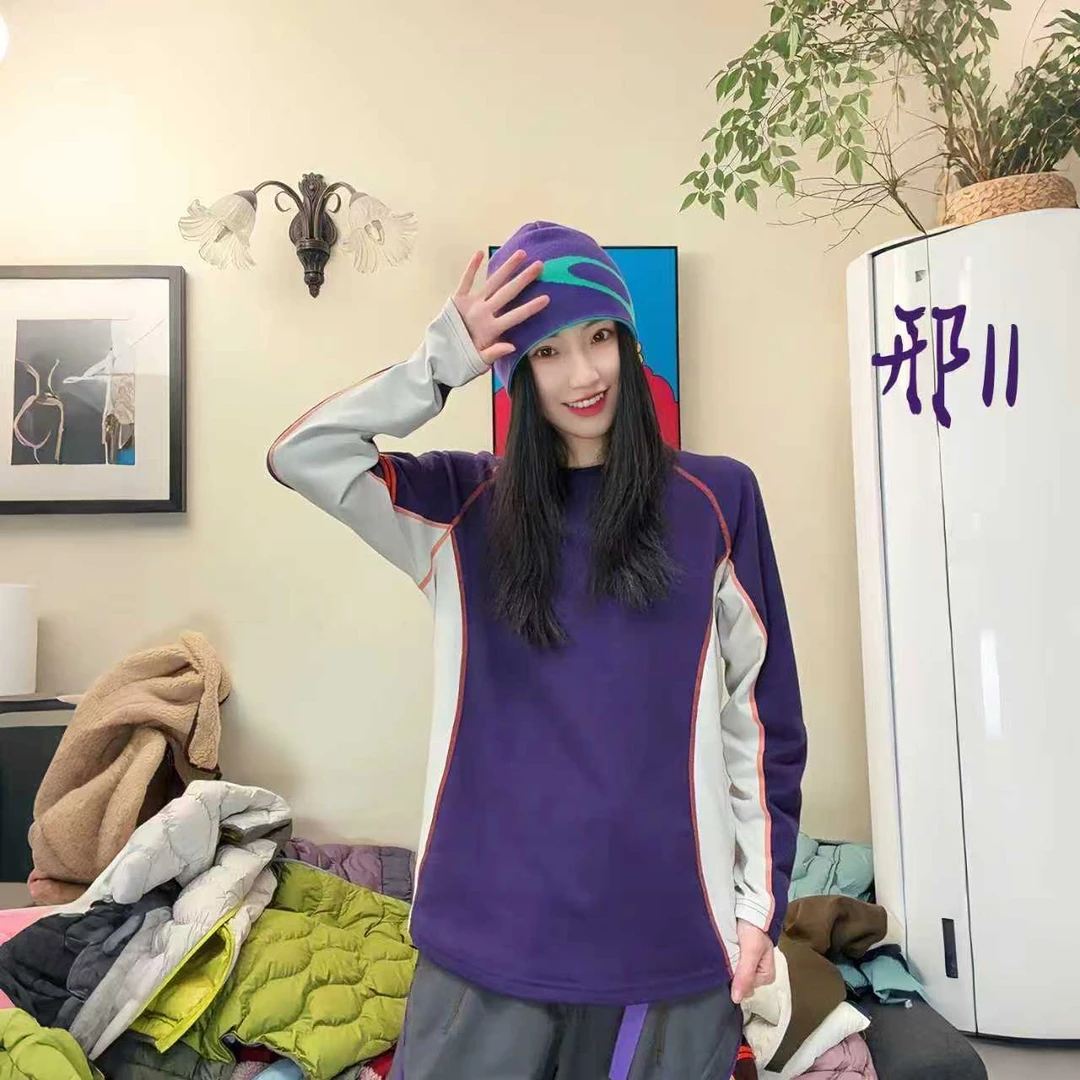 【邢11专属】双面磨毛舒适圆领八色小蛮腰打底衫YY1125