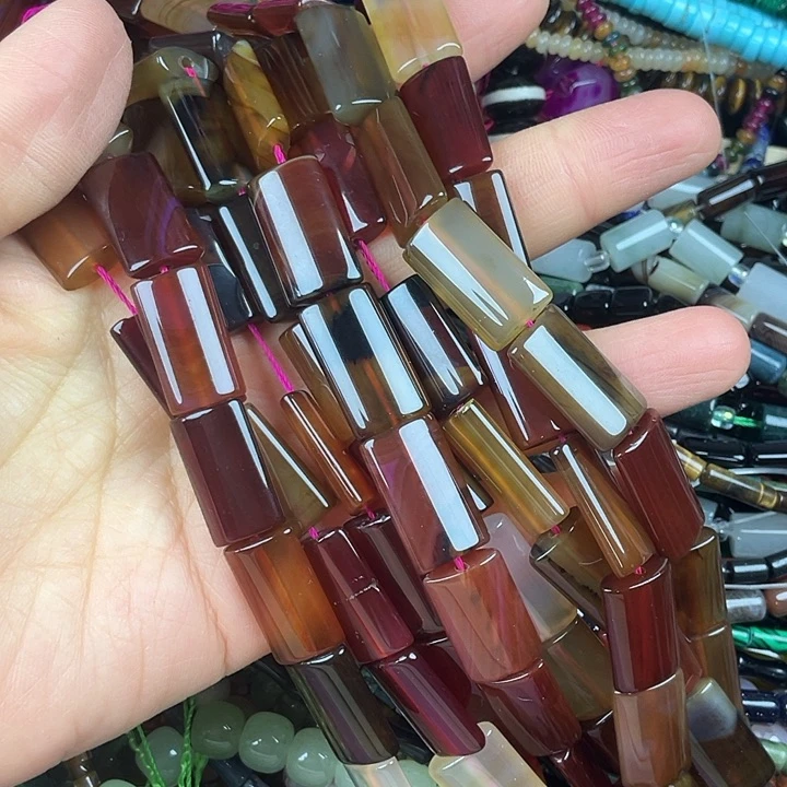 查罗石散珠合金玛牌一条