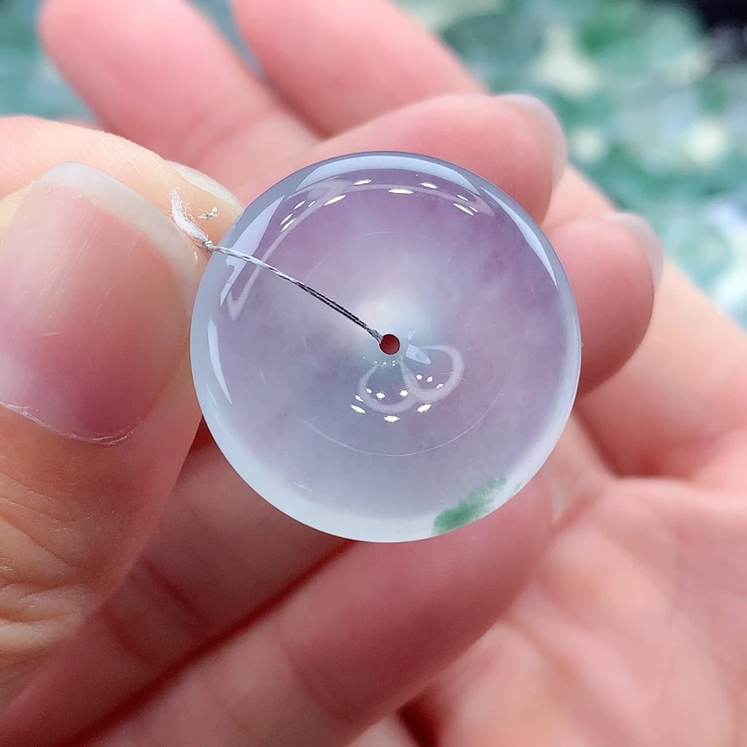 颈饰未镶嵌翡翠编号5尺寸24.9-5.6