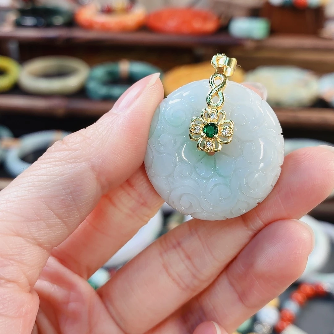 翡翠未镶嵌手链手串