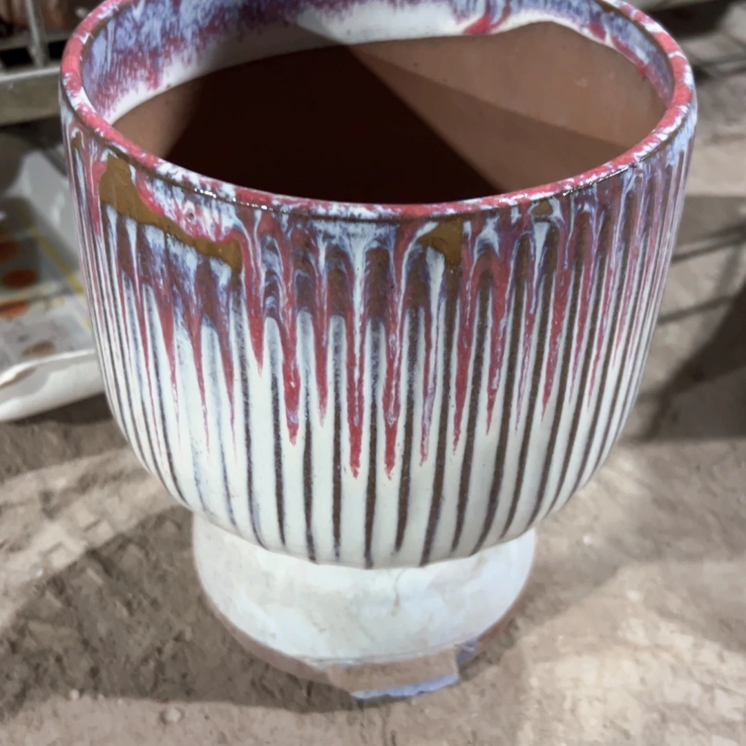 红陶瑕疵17-21一个