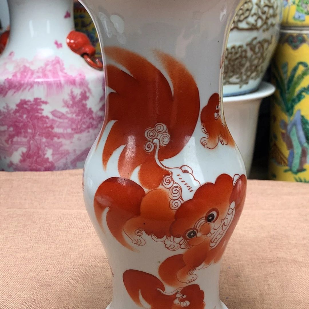 摆件景德镇瓷器花瓶