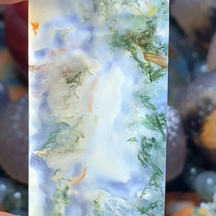 缘***花玛瑙/玉髓未镶嵌颈饰