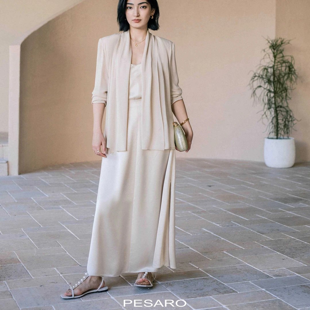 PESARO【星线好物】春季休闲感简约设计感长袖外套