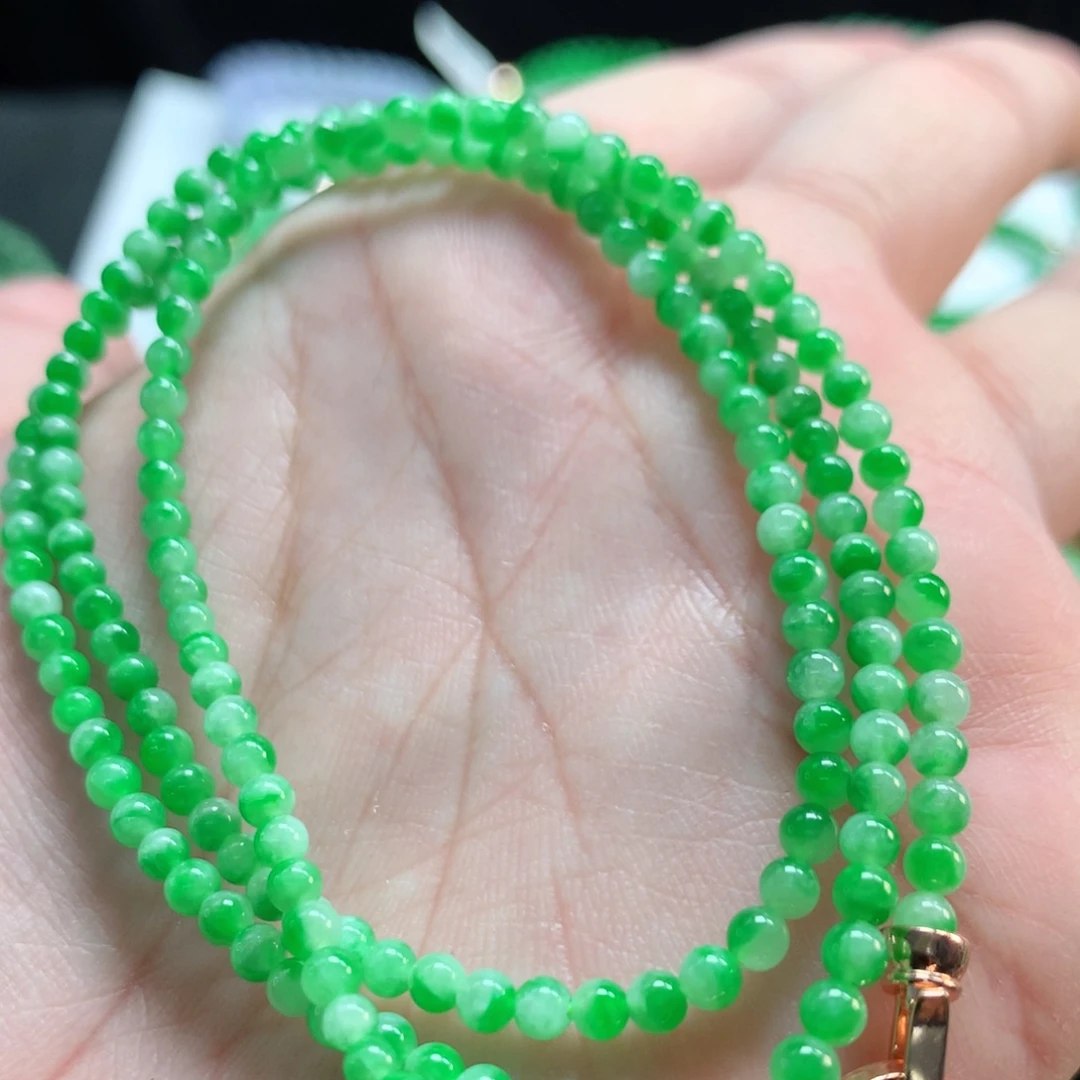 翡翠未镶嵌手链翡翠