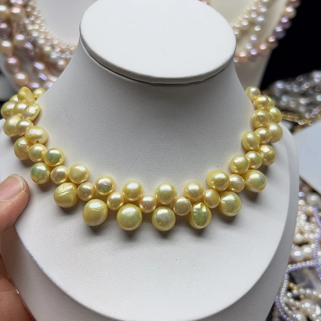 淡水珍珠未镶嵌颈饰