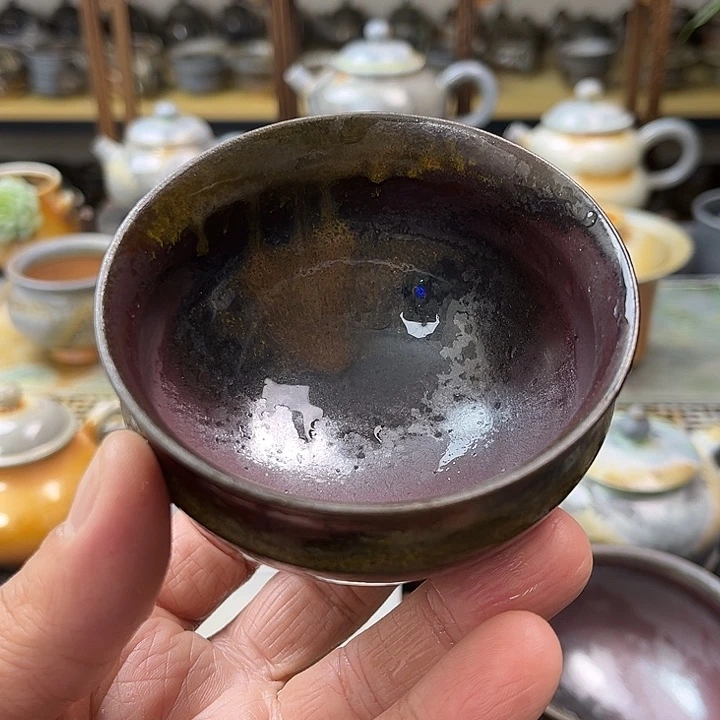 茶盏宝哥柴窑•窑宝微瑕