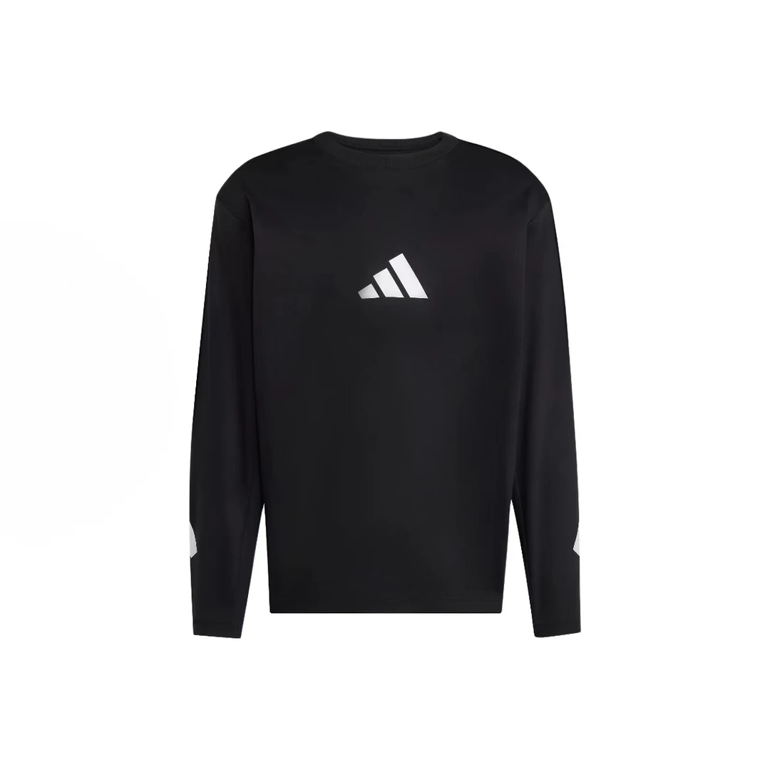 ADIDAS 黑标制服纯棉运动休闲长袖T恤 KE4903 KE4902