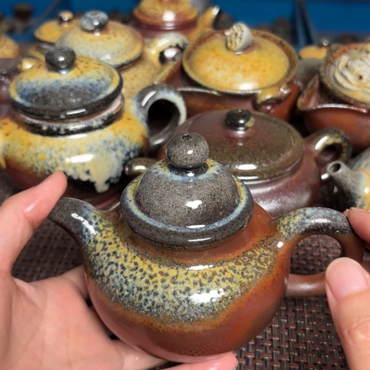 茶杯紫砂掇球壶壶