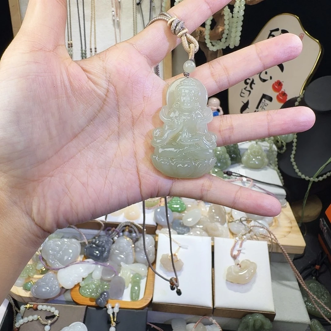 心***6颈饰未镶嵌和田玉