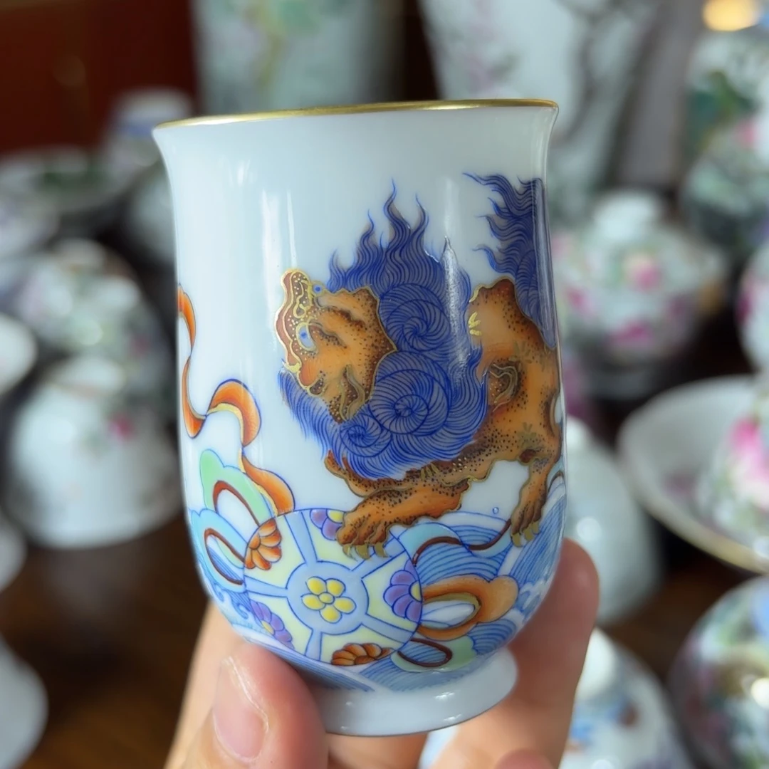 ****寶瓷狮子杯………………福利………………
