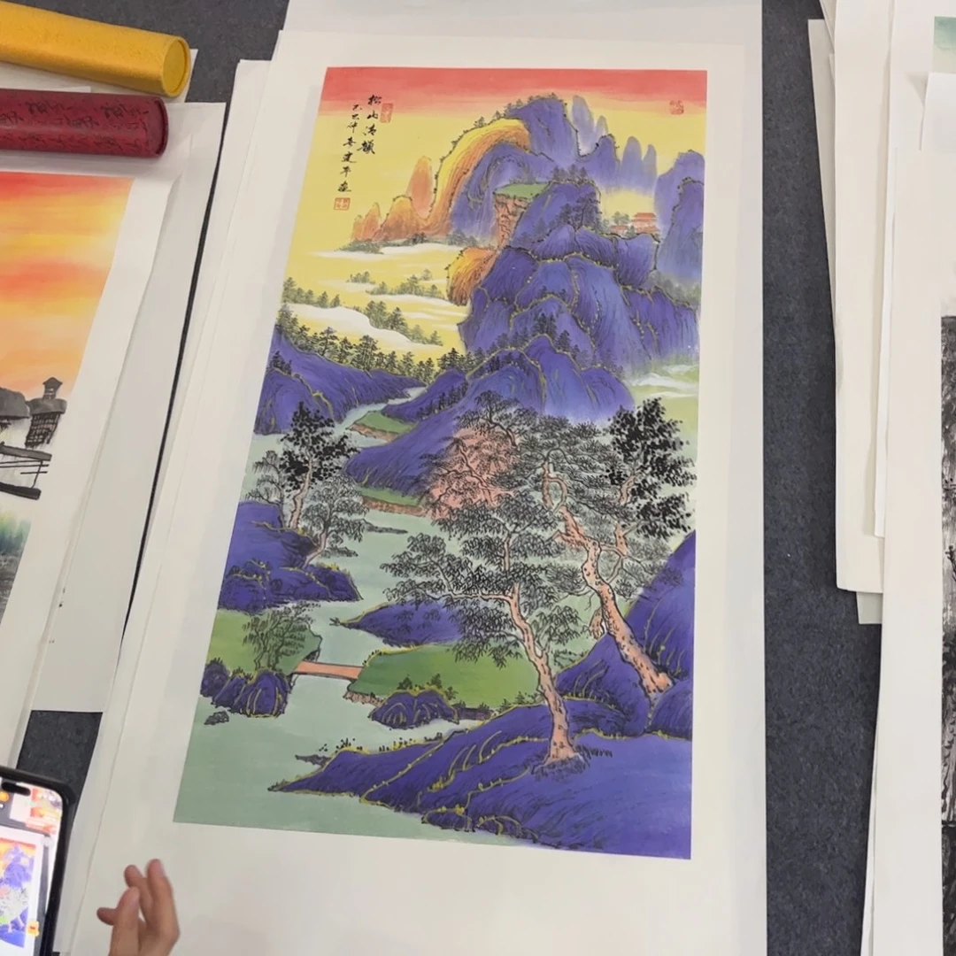 国画LD精品国画作品单幅任发