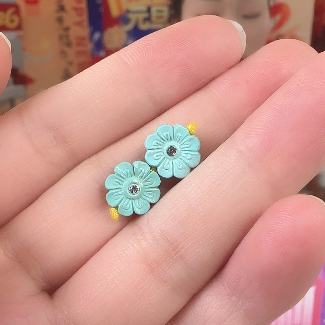 绿松石未镶嵌珠宝奇石