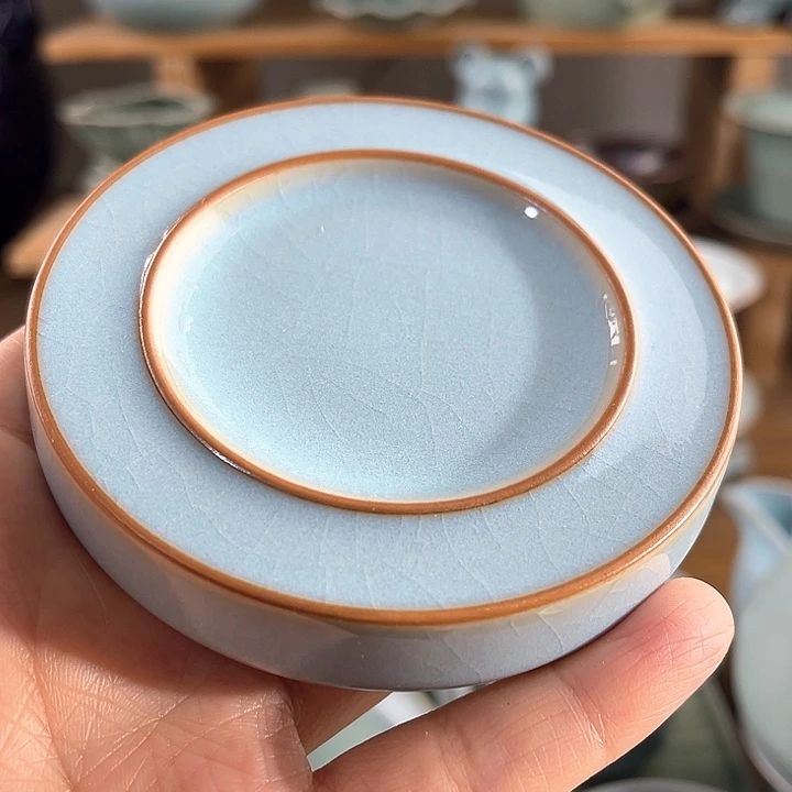 其他原矿精品天青杯垫